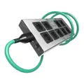 Isotek V5 Corvus - Sølv Strømfilter, 9 uttak, med Initium kabel
