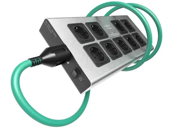 Isotek V5 Corvus Strømfilter, 9 uttak, med Initium kabel 