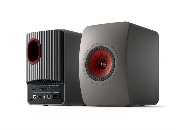 KEF LS50 Wireless II - Titanium grey Aktive trådløse høyttalere 