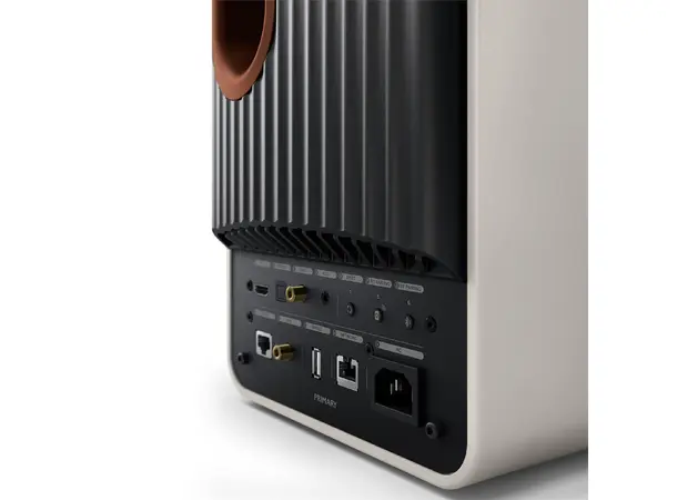 KEF LS50 Wireless II - White (DEMO) Aktive trådløse høyttalere 