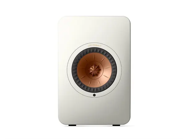 KEF LS50 Wireless II - White (DEMO) Aktive trådløse høyttalere 