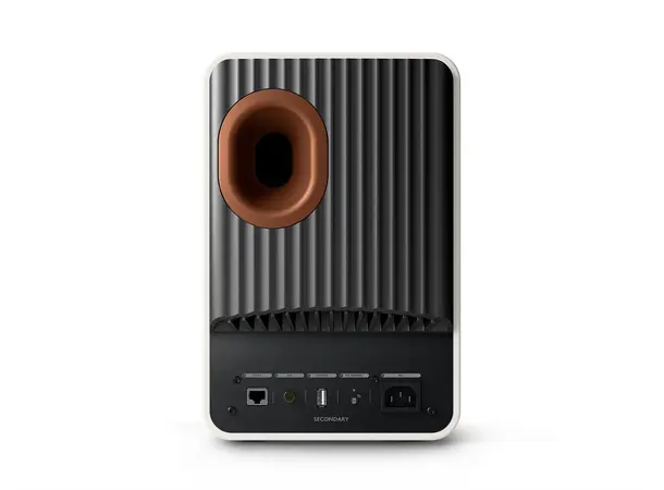 KEF LS50 Wireless II - White (DEMO) Aktive trådløse høyttalere 