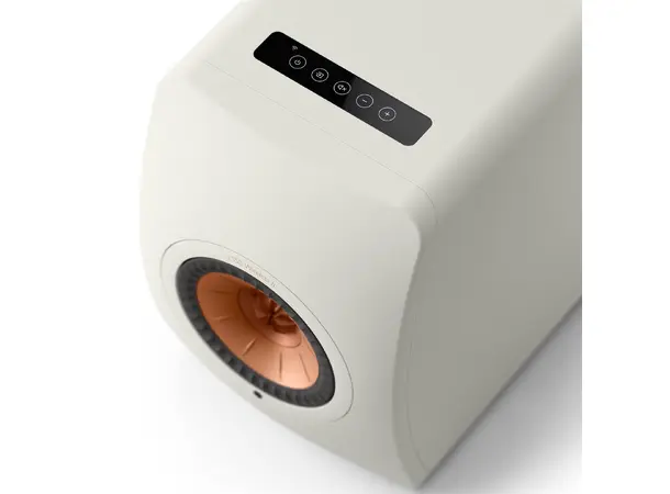 KEF LS50 Wireless II - White (DEMO) Aktive trådløse høyttalere 