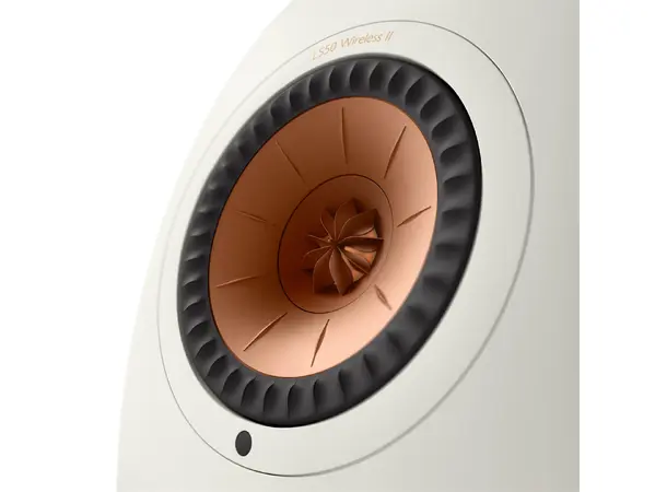 KEF LS50 Wireless II - White (DEMO) Aktive trådløse høyttalere 