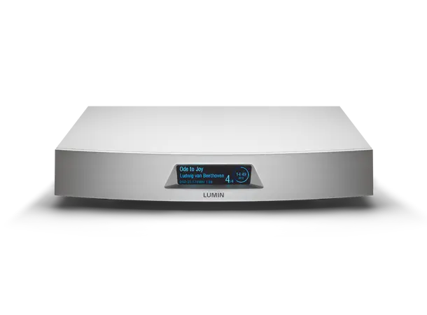 Lumin U2 - Sølv High-end streaming-transport 