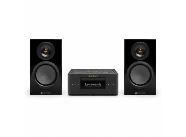 Marantz MCR 60n DAB / MA Silver 50 8G Stereopakke med forsterker og høyttalere 
