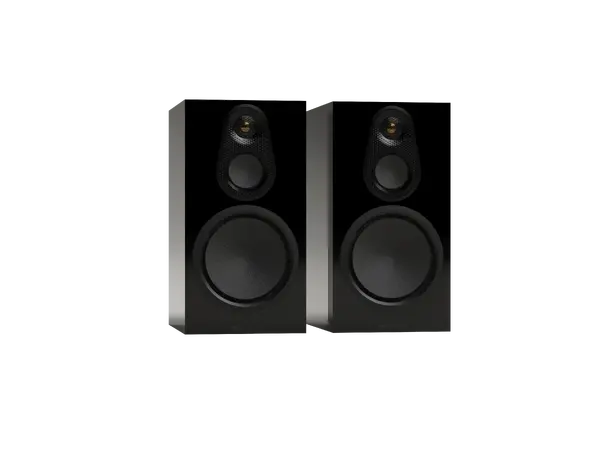 Monitor Audio Silver 100 8G - Sort piano Stativhøyttalere, 3-veis 