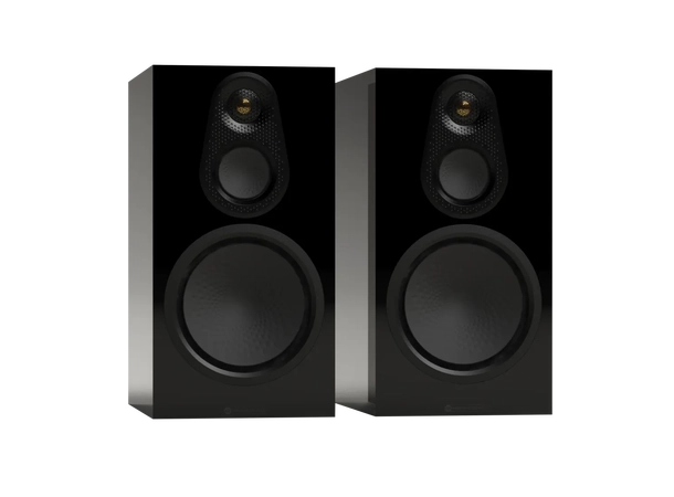 Monitor Audio Silver 100 8G - Sort piano Stativhøyttalere, 3-veis 