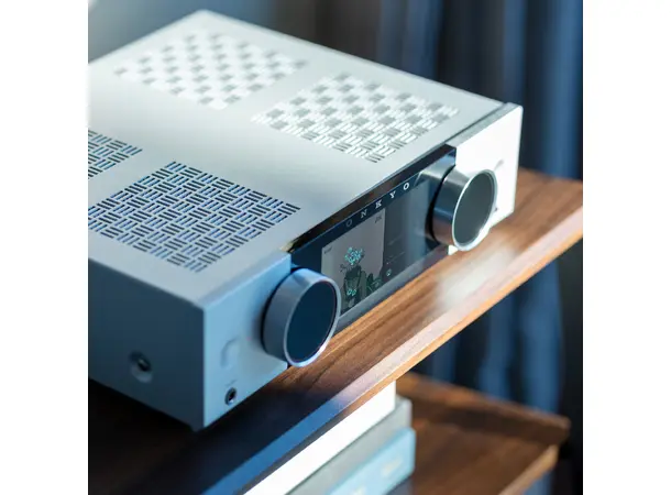 Onkyo Muse Y-50 - Sølv Integrert strømmeforsterker med HDMI 