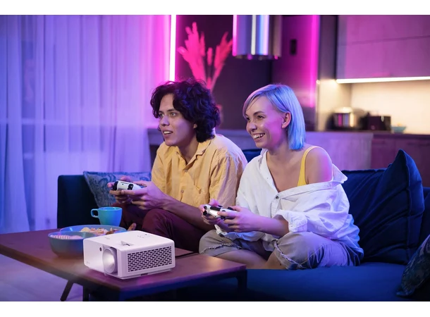 Optoma UHZ66 4K UHD Laserprojektor Duracore laser med 4000 lumens 