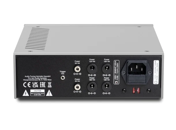 Pro-Ject Power Box DS3 Sources - sølv Strømforsyning for fem Pro-ject enheter 