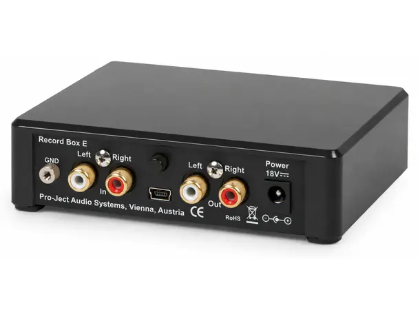 Pro-Ject Record Box E MM/MC RIAA-trinn m/USB-utgang 