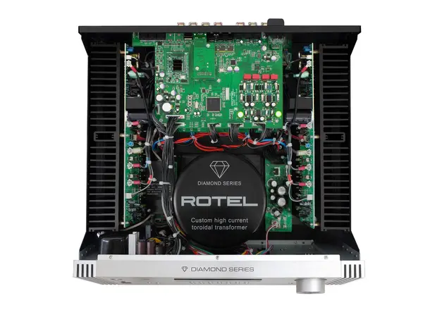 Rotel RA-6000 - sølv Integrert forsterker 