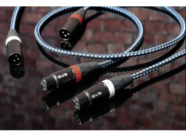 SVS Soundpath XLR - par Balanserte XLR signalkabler - 2 x 1m 