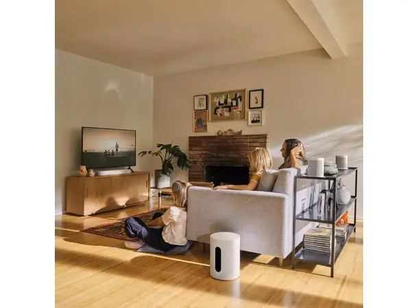 Sonos Sub Mini - Hvit Trådløs subwoofer 