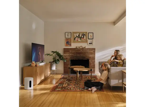 Sonos Sub Mini - Hvit Trådløs subwoofer 