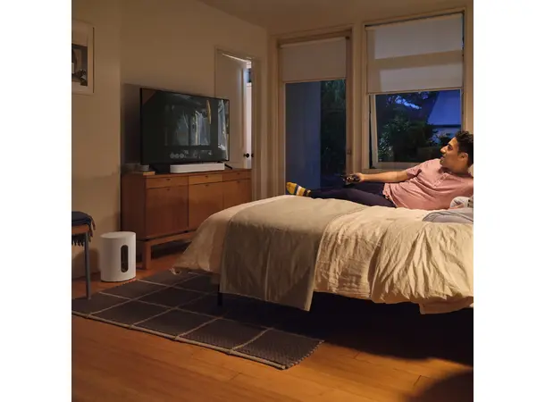 Sonos Sub Mini - Hvit Trådløs subwoofer 