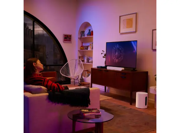 Sonos Sub Mini - Hvit Trådløs subwoofer 