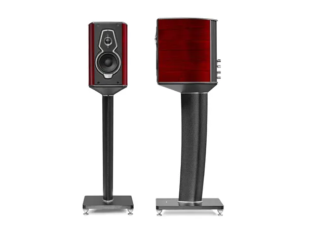 Sonus Faber Guarneri Homage G5 - Red 2 veis høyttaler inkludert gulvstativ 