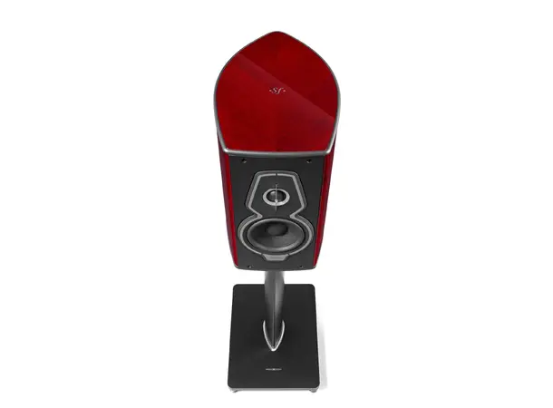 Sonus Faber Guarneri Homage G5 - Red 2 veis høyttaler inkludert gulvstativ 