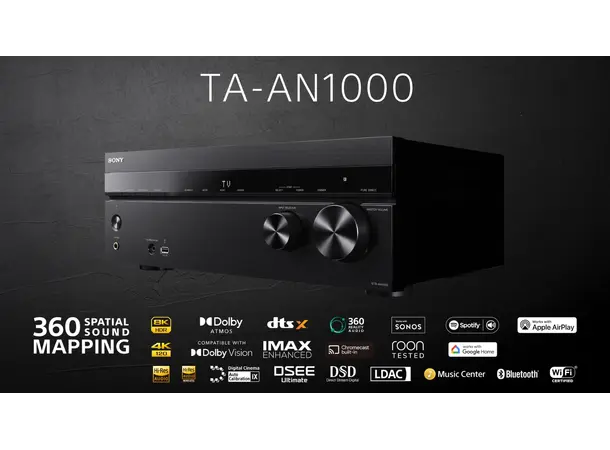 Sony TA-AN1000 Hjemmekinoreceiver 