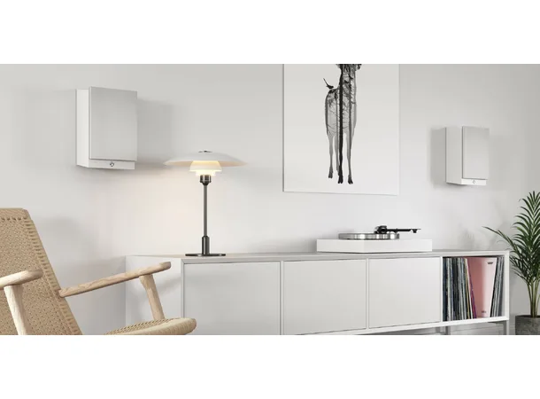 System Audio Silverback 1 m/hub - Hvit Aktive høyttalere m/Stereo Hub HT 