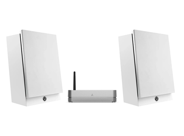 System Audio Silverback 1 m/hub - Hvit Aktive høyttalere m/Stereo Hub HT 