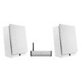 System Audio Silverback 1 m/hub - Hvit Aktive høyttalere m/Stereo Hub HT