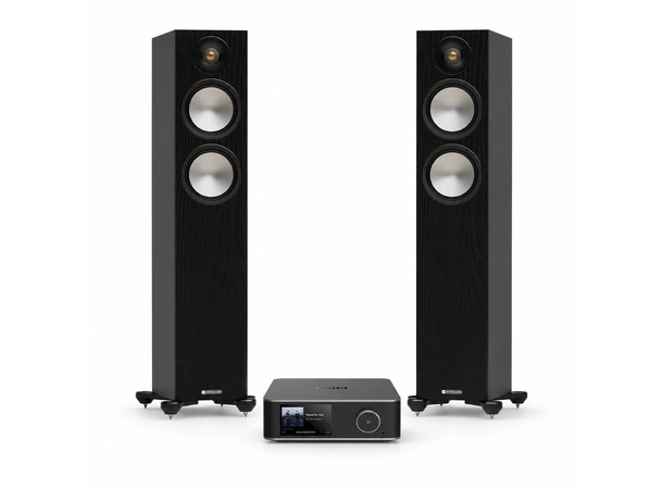 Wiim Amp Ultra / MA Bronze 300 7G Stereopakke med forsterker og høyttalere 