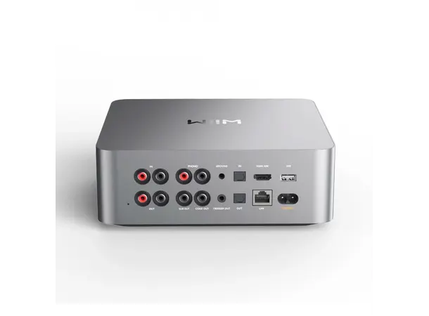 Wiim Ultra - Sølvgrå Streamer, forforsterker, RIAA, HDMI ARC 