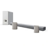 Yamaha True X BAR 50A 7.1 - Lys grå Lydplanke med subwoofer og bakhøyttalere