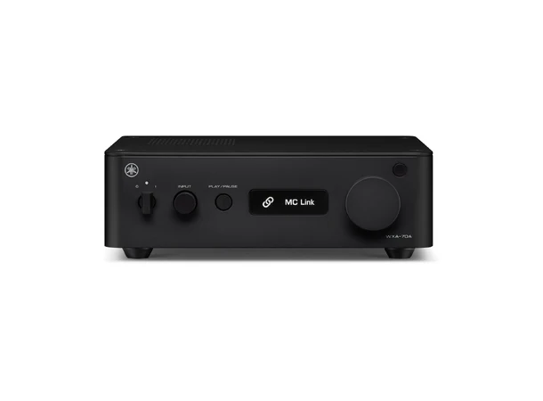 Yamaha WXA-70A - Sort Kompakt strømmeforsterker med MusicCast 