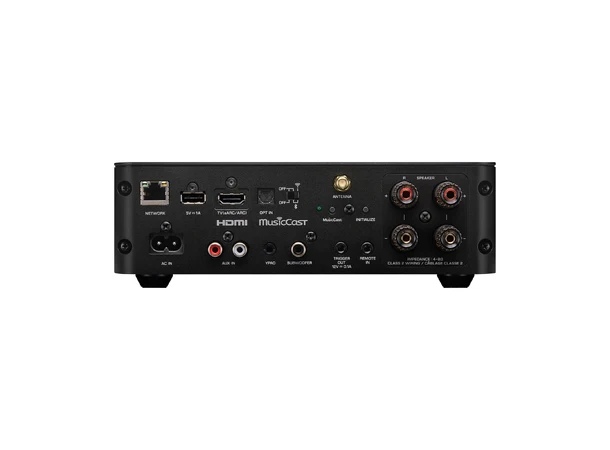Yamaha WXA-70A - Sort Kompakt strømmeforsterker med MusicCast 