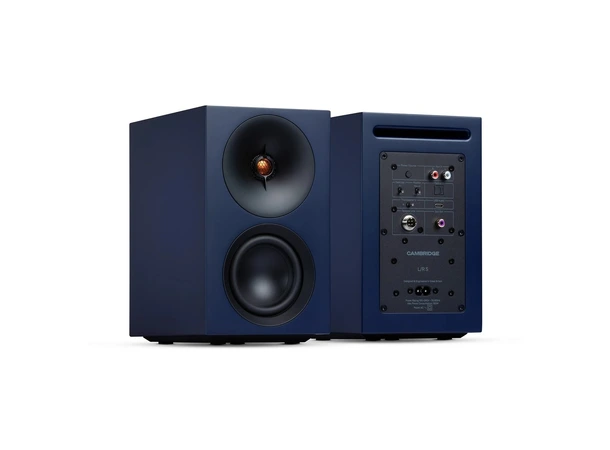 Cambridge Audio L/R S - Blå (DEMO) Aktive høyttalere m/Bluetooth 