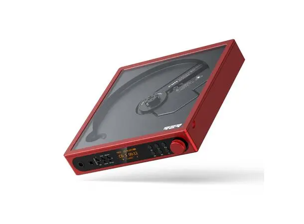 FiiO DM15 R2R - Rød Portabel CD-spiller m/Bluetooth 