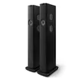 KEF LS60 Wireless - Carbon Black Aktive trådløse høyttalere