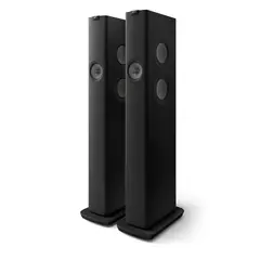 KEF LS60 Wireless - Carbon Black Aktive trådløse høyttalere