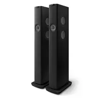 KEF LS60 Wireless - Carbon Black Aktive trådløse høyttalere