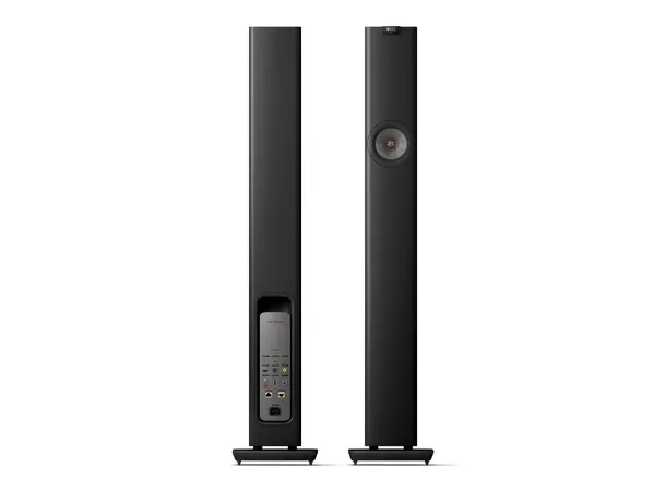 KEF LS60 Wireless - Carbon Black Aktive trådløse høyttalere 