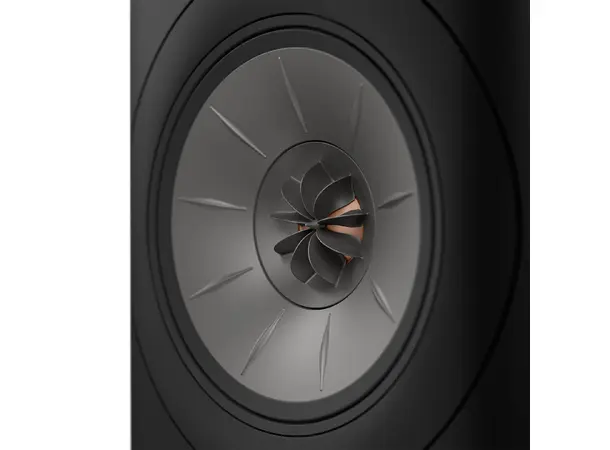 KEF LS60 Wireless - Carbon Black Aktive trådløse høyttalere 