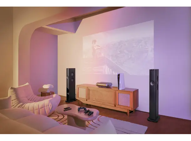 KEF LS60 Wireless - Carbon Black Aktive trådløse høyttalere 