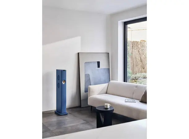 KEF LS60 Wireless - Royal blue Aktive trådløse høyttalere 