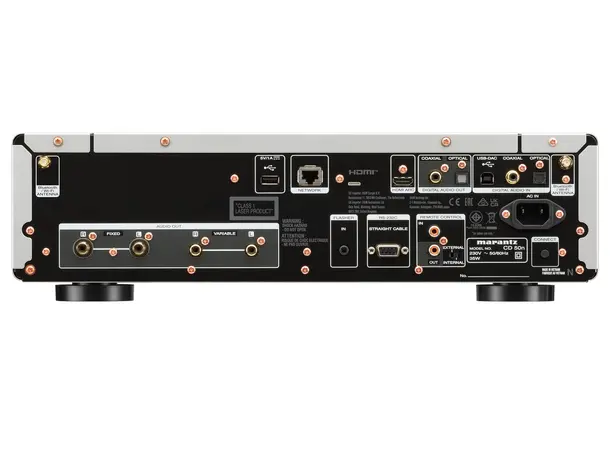 Marantz Model 50 og CD 50n - Sølv Forsterker, CD-spiller, Streamer og DAC 