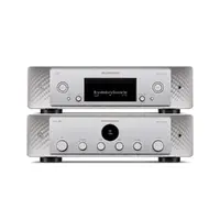 Marantz Model 50 og CD 50n - Sølv Forsterker, CD-spiller, Streamer og DAC