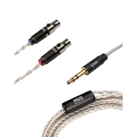 Meze 2x mini-xlr - 6,3 kabel Sølvbelagt PCUHD- 2,5 meter