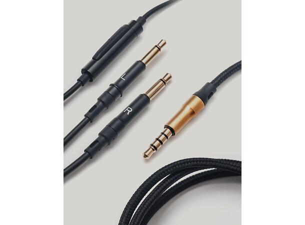 Meze 99 Classics kabel sort/gull 1,2 m med mikrofon og fjernkontroll 