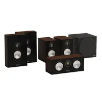 Monitor Audio Bronze 50 7G 5.1 - Valnøtt Hjemmekinopakke 5.1