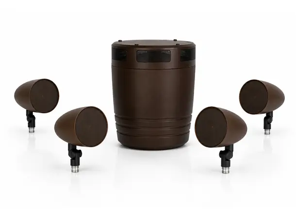 Monitor Audio Climate Garden System 140 4 stk. utehøyttalere med subwoofer 