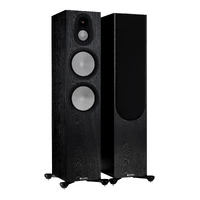 Monitor Audio Silver 500 7G (DEMO) Gulvstående høyttalere - Sort eik