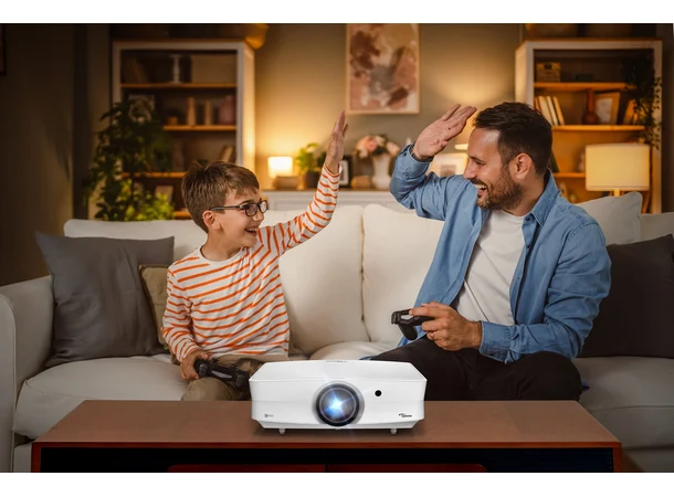 Optoma UHZ68LV-W 4K UHD laserprojektor med Dolby Vision 